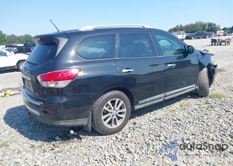2016 Nissan Pathfinder Sl from USA, damaged, VIN 5N1AR2MN8GC633524